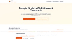 Details : Beste Airfryer Rezepte - Heißluftfritteuse & Thermomix