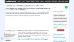 Details : Loginmail.de | Freemail Login und E-Mail Postfach Hilfe